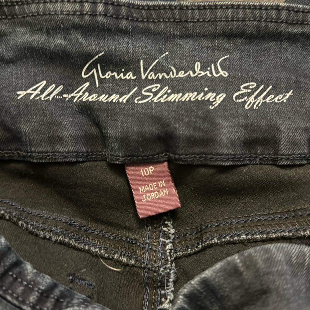 Gloria Vanderbilt All Around Slimming Effect Amanda jean capris 10P - Picture 4 of 5